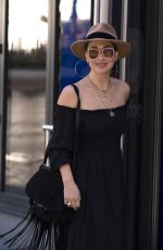 MYLEENE KLASS Arrives at Global Radio in London 09/01/2020