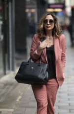 MYLEENE KLASS Arrives at Global Radio in London 09/07/2020