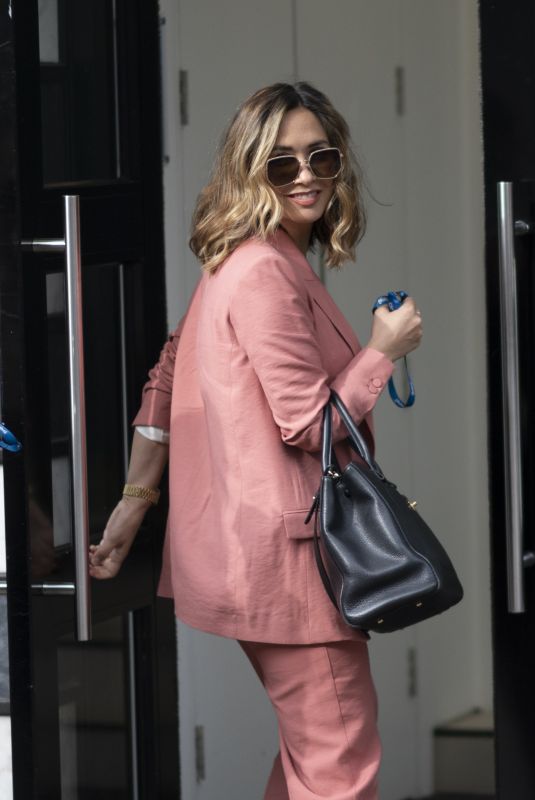 MYLEENE KLASS Arrives at Global Radio in London 09/07/2020