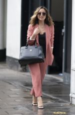 MYLEENE KLASS Arrives at Global Radio in London 09/07/2020