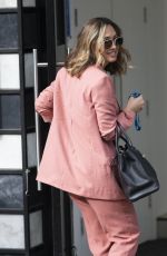 MYLEENE KLASS Arrives at Global Radio in London 09/07/2020