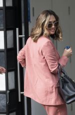 MYLEENE KLASS Arrives at Global Radio in London 09/07/2020