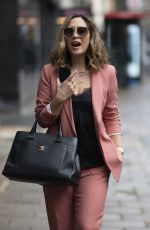 MYLEENE KLASS Arrives at Global Radio in London 09/07/2020