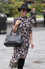 MYLEENE KLASS Arrives at Global Studios in London 09/03/2020