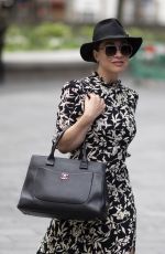MYLEENE KLASS Arrives at Global Studios in London 09/03/2020