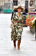 MYLEENE KLASS Arrives at Global Studios in London 09/08/2020