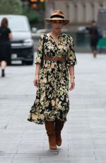 MYLEENE KLASS Arrives at Global Studios in London 09/08/2020