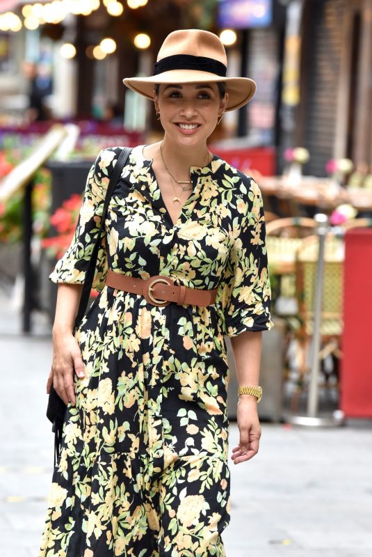 MYLEENE KLASS Arrives at Global Studios in London 09/08/2020