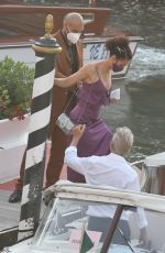 NATHALIE AMMANUEL Arrives at Hotel Excelsior in Venice 09/06/2020