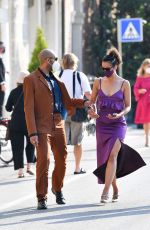 NATHALIE EMMANUEL and Alex Lanipekun Out in Venice 09/06/2020