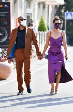 NATHALIE EMMANUEL and Alex Lanipekun Out in Venice 09/06/2020