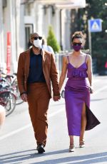 NATHALIE EMMANUEL and Alex Lanipekun Out in Venice 09/06/2020