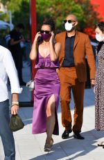NATHALIE EMMANUEL and Alex Lanipekun Out in Venice 09/06/2020