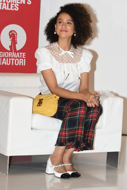 NATHALIE EMMANUEL at a Press Conference at 2020 Venice Intenrantional Film Festival 09/07/2020