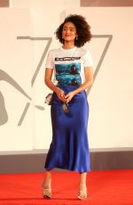 NATHALIE EMMANUEL at Revenge Room Premiere at 77th Venice Film Festival 09/07/2020