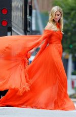NICKY HILTON All in Red at a Photoshoot in New York 09/29/2020