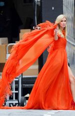 NICKY HILTON All in Red at a Photoshoot in New York 09/29/2020