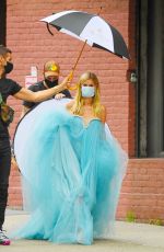 NICKY HILTON on the Set of a Photoshoot in New York 09/29/2020