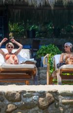 NICKY WHELAN and KATE NEILSON in Bikinis at Hotelito Mio in Puerto Vallarta 08/31/2020