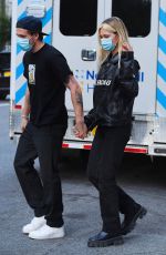 NICOLA PELTZ and Brooklyn Beckham Out in New York 09/21/2020