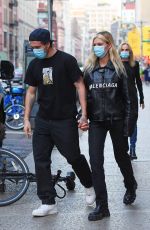 NICOLA PELTZ and Brooklyn Beckham Out in New York 09/21/2020