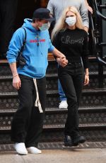 NICOLA PELTZ and Brooklyn Beckham Out in New York 09/24/2020