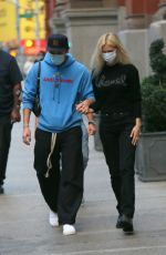 NICOLA PELTZ and Brooklyn Beckham Out in New York 09/24/2020