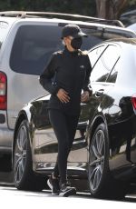 NICOLE RICHIE Out with Her Dog in Beverly Hills 09/03/2020
