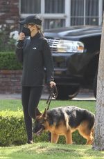 NICOLE RICHIE Out with Her Dog in Beverly Hills 09/03/2020