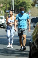 NICOLE SCHERZINGER and Thom Evans Heading to a Gym in Los Angeles 08/26/2020