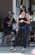 NIKKI BELLA and Aartem Chigvintsev at Sweet Butter Kitchen in Sherman Oaks 09/03/2020