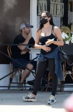 NIKKI BELLA and Aartem Chigvintsev at Sweet Butter Kitchen in Sherman Oaks 09/03/2020
