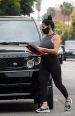 NIKKI BELLA at a Gas Station in Los Angeles 09/10/2020