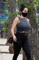 NIKKI BELLA at a Gas Station in Los Angeles 09/10/2020