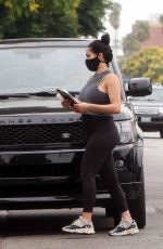 NIKKI BELLA at a Gas Station in Los Angeles 09/10/2020