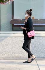 NINA DOBREV at a Louis Vuitton Store in Beverly Hills 09/07/2020