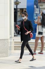 NINA DOBREV at a Louis Vuitton Store in Beverly Hills 09/07/2020