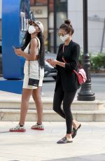 NINA DOBREV at a Louis Vuitton Store in Beverly Hills 09/07/2020