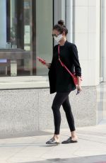 NINA DOBREV at a Louis Vuitton Store in Beverly Hills 09/07/2020
