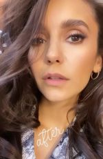 NINA DOBREV Promotes Dior Makeup 07/24/2020