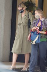 NINA SUESS Out at Milan Fashion Week 09/23/2020