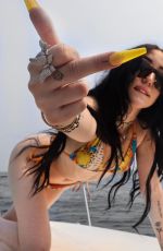 NOAH CYRUS in Bikini at a Boat - Instagram Photos and Video 09/09/2020