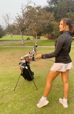 OANA GREGORY at a Golf Course - Instagram Photo