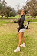OANA GREGORY at a Golf Course - Instagram Photo