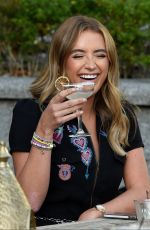 OLIVIA ATTWOOD, NICOLE BASS, GEORGIA HARRISON and FRAN PARMAN on the Set of Her New Show in Manchester 08/26/2020