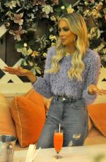 OLIVIA ATTWOOD on the Set of Olivia Meets Her Match in Manchester 09/23/2020