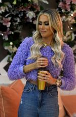 OLIVIA ATTWOOD on the Set of Olivia Meets Her Match in Manchester 09/23/2020