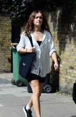 OLIVIA COOKE Out with a Friend in London 09/02/2020