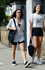 OLIVIA COOKE Out with a Friend in London 09/02/2020