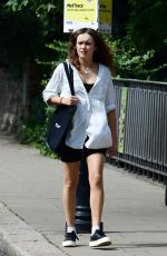OLIVIA COOKE Out with a Friend in London 09/02/2020